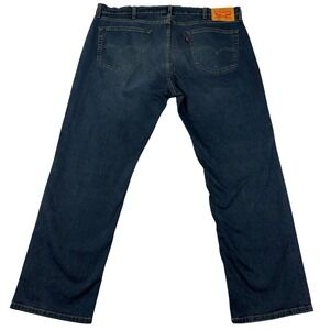 Levis 559 Relaxed Straight Jeans Mens 40x30 Dark Wash Denim Blue Pants